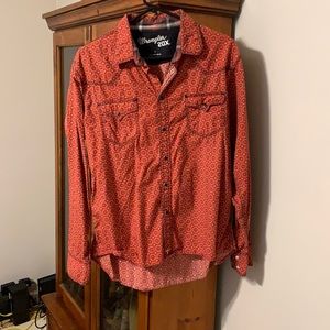 WRANGLER - long sleeve button down